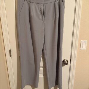 Abercrombie & Fitch Sloane Tailored Pant - Light Grey